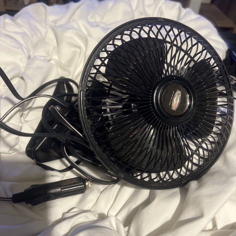 Roadpro‎ Rp-1137 Car Fan,Oscillating,12V
